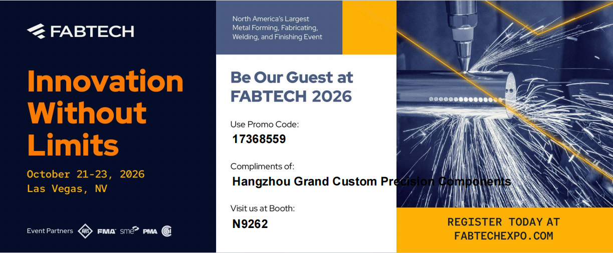FABTECH 2026 লাস ভেগাসে প্রদর্শনীতে GRANDIND