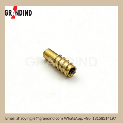CNC মেশিনযুক্ত ব্রাস ওয়ার্ম খাদ